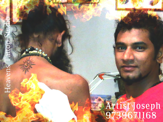 Tattoo in Bangalore Artists Joseph OM TATTOO IN BANGALORE