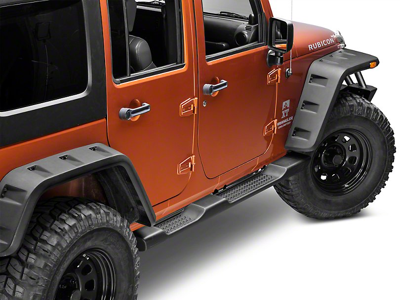 FIAT&LARJ K82210571AD Rubicon Mopar Factory Style Molded Side Step