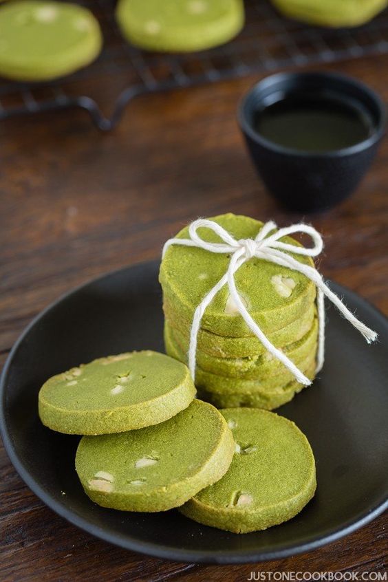 Green Tea Cookies Healthy Food Menu