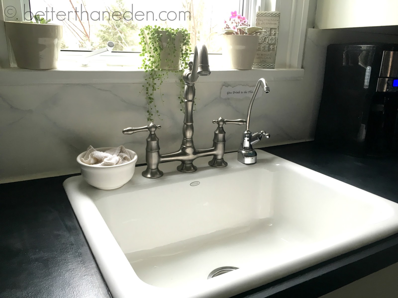 A Faux Soapstone Painted Countertop Mary Haseltine