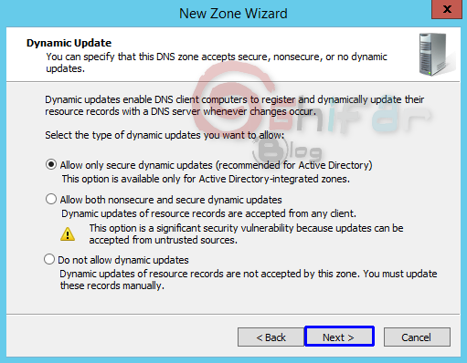 Dynamic updates. Dynamic updates