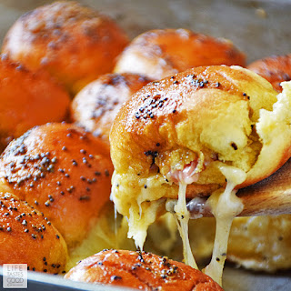 Baked Ham and Cheese Sliders | by Life Tastes Good