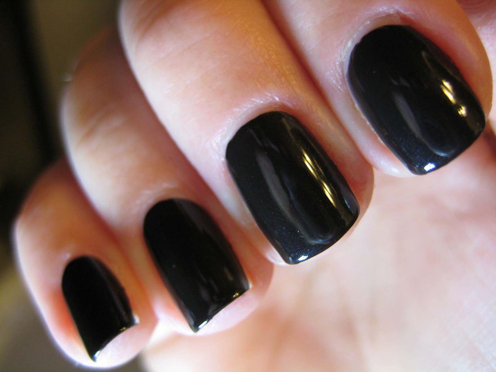 Opaque Black Nail Polish - wide 3