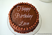 Birthday CakeChocolate Cake with Sourcream Filling & Ganache Frosting (dsc )