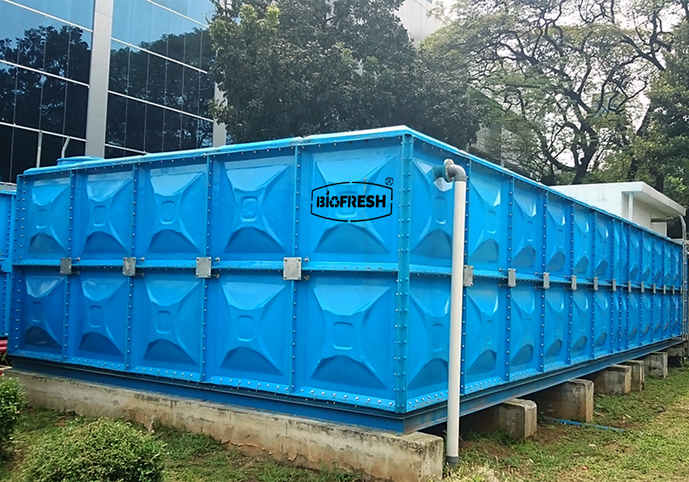 Roof Tank Fiberglass Biofresh (Panel Tank FRP) / Tangki Air Panel