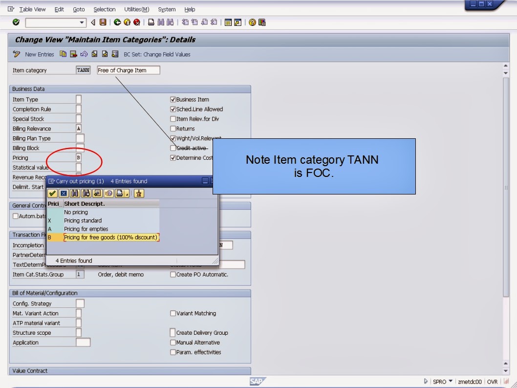 青蛙SAP分享 Froggy's SAP sharing SD Item Category Determination (Usage)