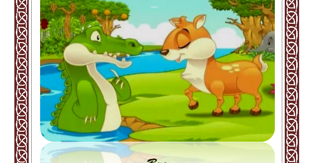 Cerita Fabel, Dongeng si Kancil dan Buaya Makalah anak SD