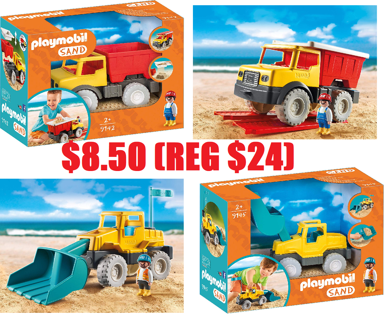 playmobil sand excavator