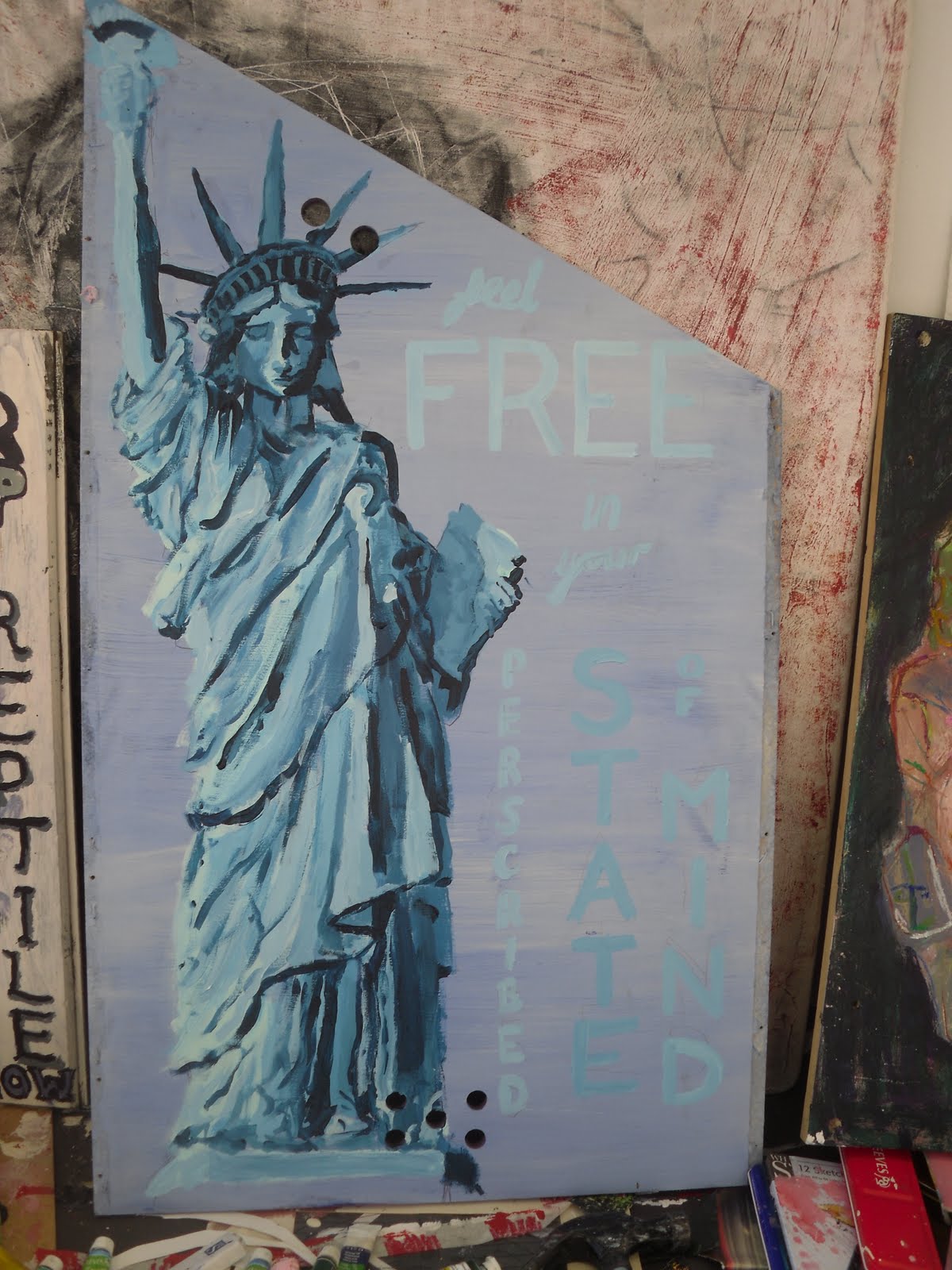 Naked Lunch: Statue of liberty