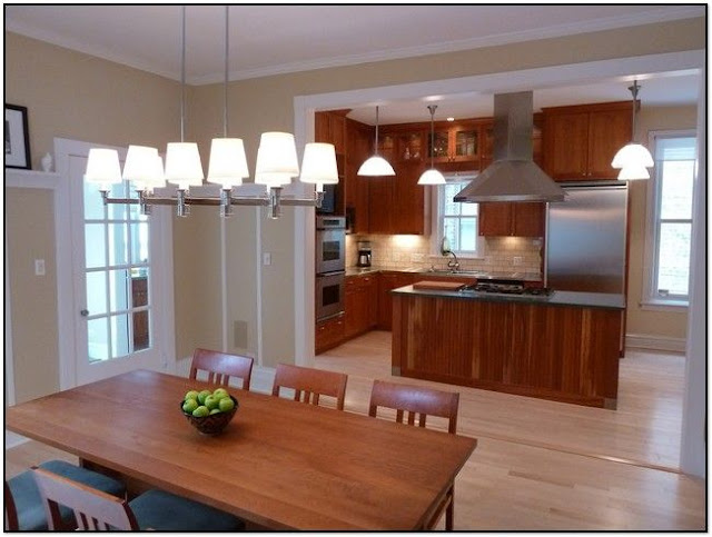 good composition of kitchen layout