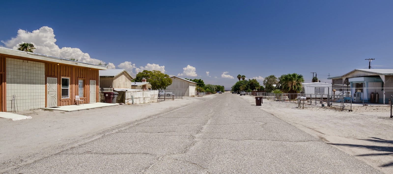 The Road The Salton Sea Area