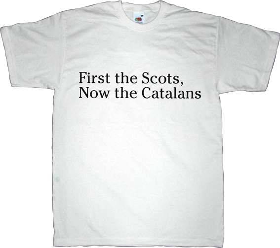 catalonia scotland independence referendum 9n freedom t-shirt ephemeral-t-shirts