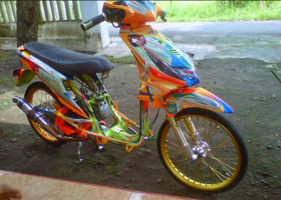 Modifikasi Honda Beat Full Airbrush New 2017 | Modif Vaganza