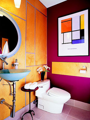 Hermosos Baños de Colores | Ideas para decorar, diseñar y mejorar tu casa.