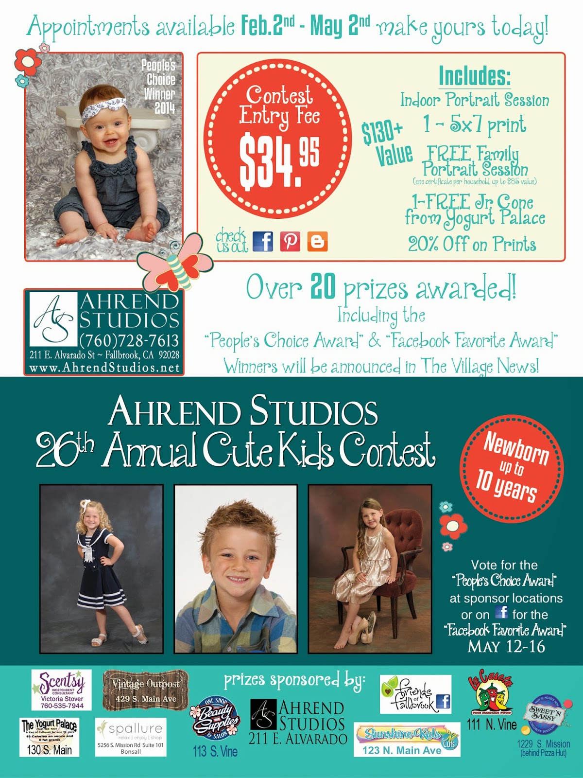 Featured Faces Cute Kids Contest 2015