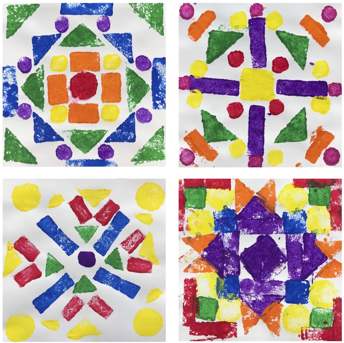 The Rolling Artroom Sponge Print Designs (1st3rd Grade)