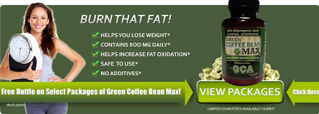 Green Coffee Bean Max Weight Loss Diet Pills, 100% Pure