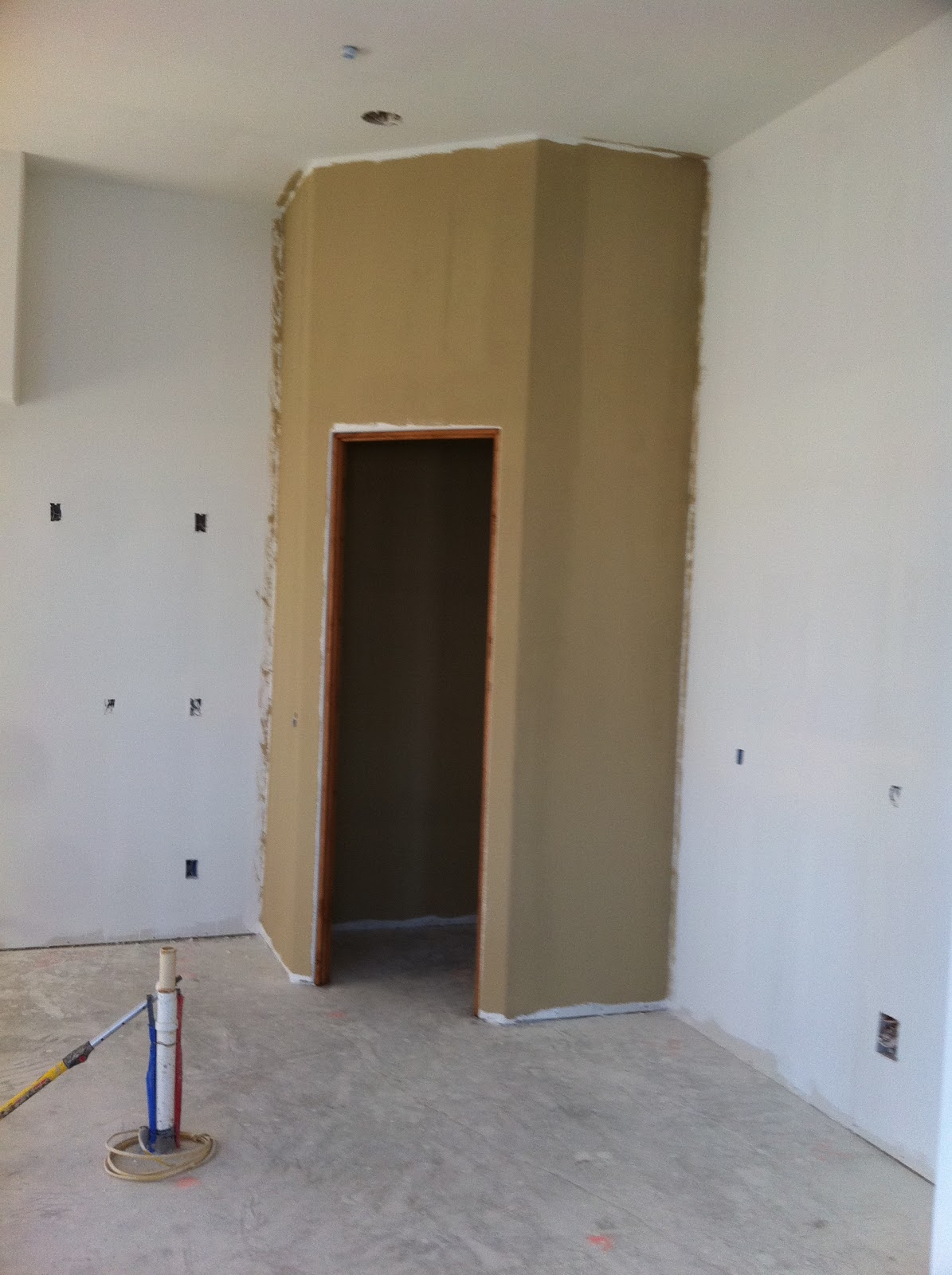 Stockton Residence Sheetrock and Starting to Paint
