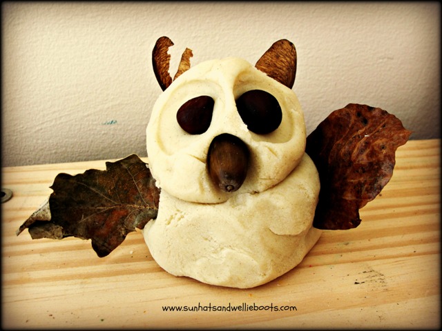 playdough owl