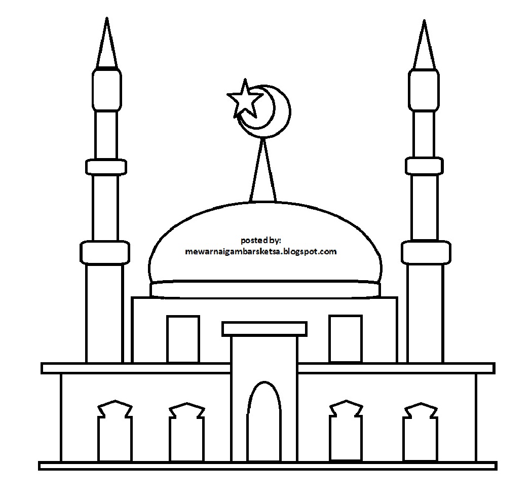 Gambar Mewarnai Gambar Sketsa Masjid 35 Contoh Kolase Di Rebanas Gambar Mewarnai Gambar Sketsa Masjid 35 Contoh Kolase Di Rebanas