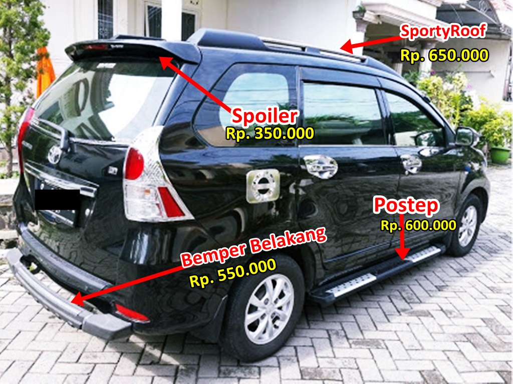 Pusat Aksesoris Eksterior Mobil Terlengkap dan Murah di Pusat Aksesoris Eksterior Mobil Terlengkap dan Murah di