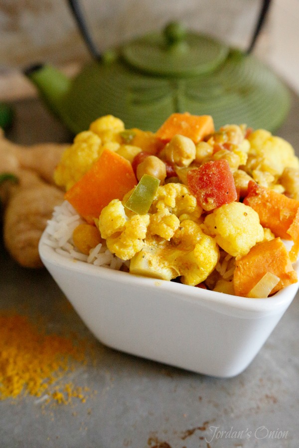 Cauliflower and Sweet Potato Curry | Jordan's Easy Entertaining