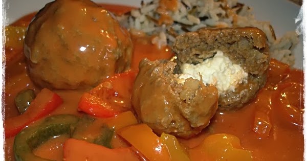 Kochen....meine Leidenschaft : Gyrosbällchen in Metaxasoße