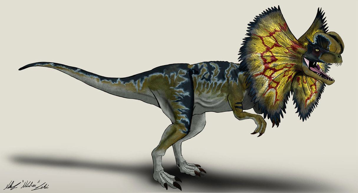 Troodon Dinossauro Mesozóico Cretáceo Desenho Realista Imagem