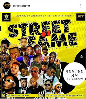 DOWNLOAD Street To Fame monthly mixtape 1st Edition 2019 hosted by Dj Snazzy