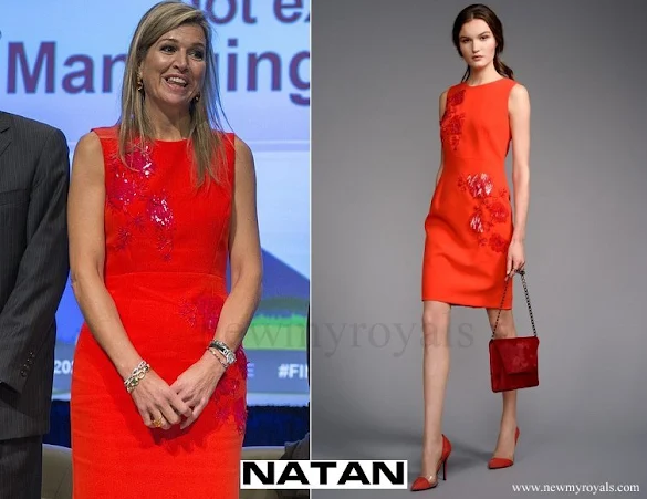 Queen Maxima wore NATAN Dress - Edouard-Vermeulen - Fall-Winter-2016