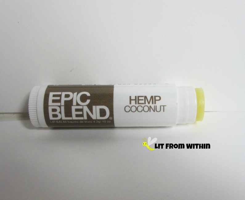 Epic Blend Hemp Coconut lip balm