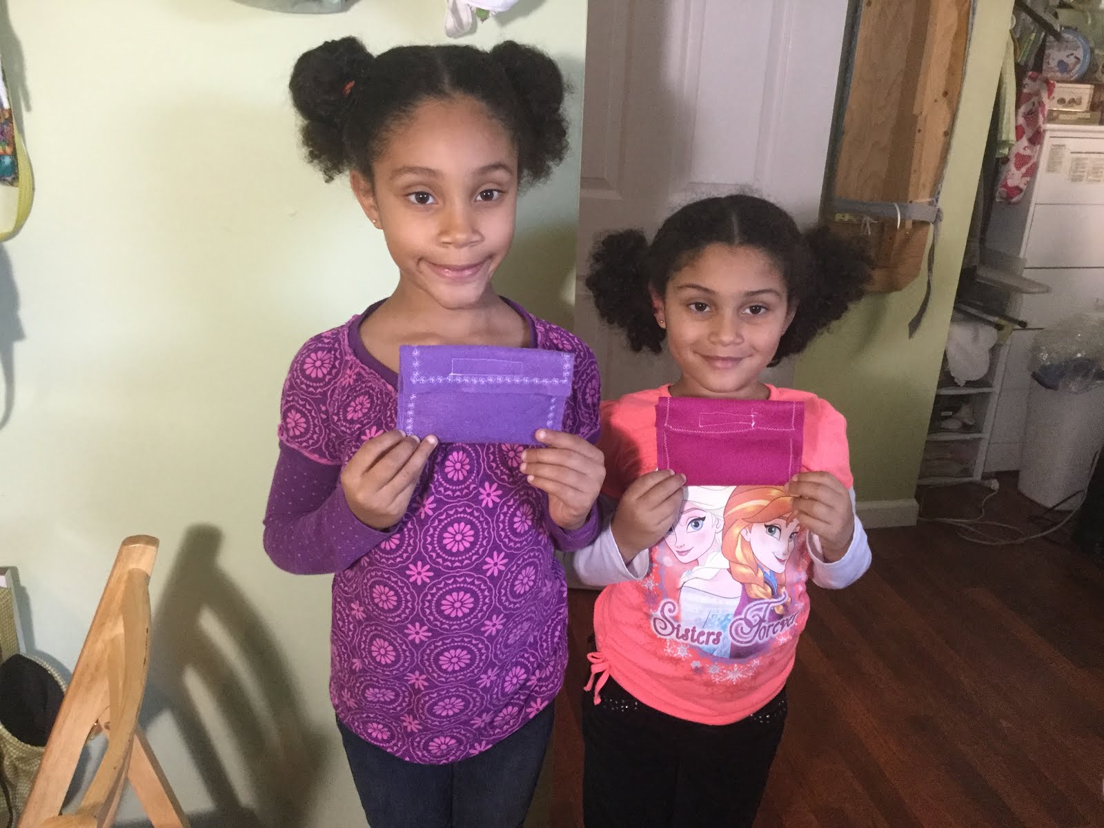 Kathy's Sewing School First Sewing lesson.