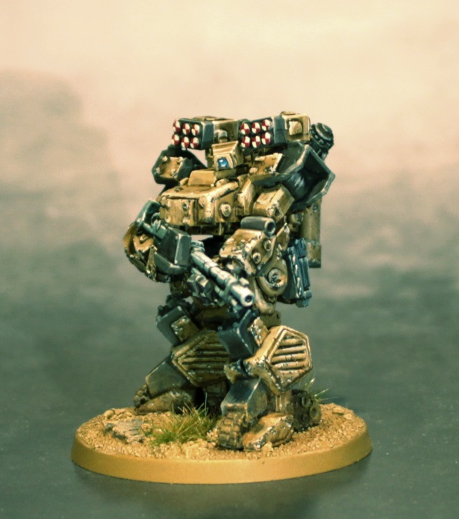 Painted Grizzly for Heavy Gear