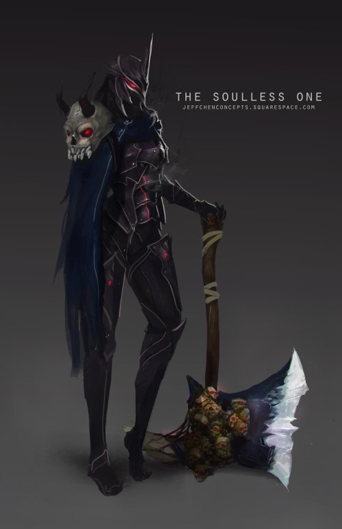 Cavaleiros e guerreiros medievais e futuristas nas ilustrações de Jeff Chen Jeff Chen artstation deviantart arte ilustrações fantasia ficção games cavaleiros guerreiros medievais futuristas