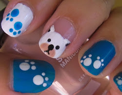 nail nails cool designs short really puppy dogs cute paw dog