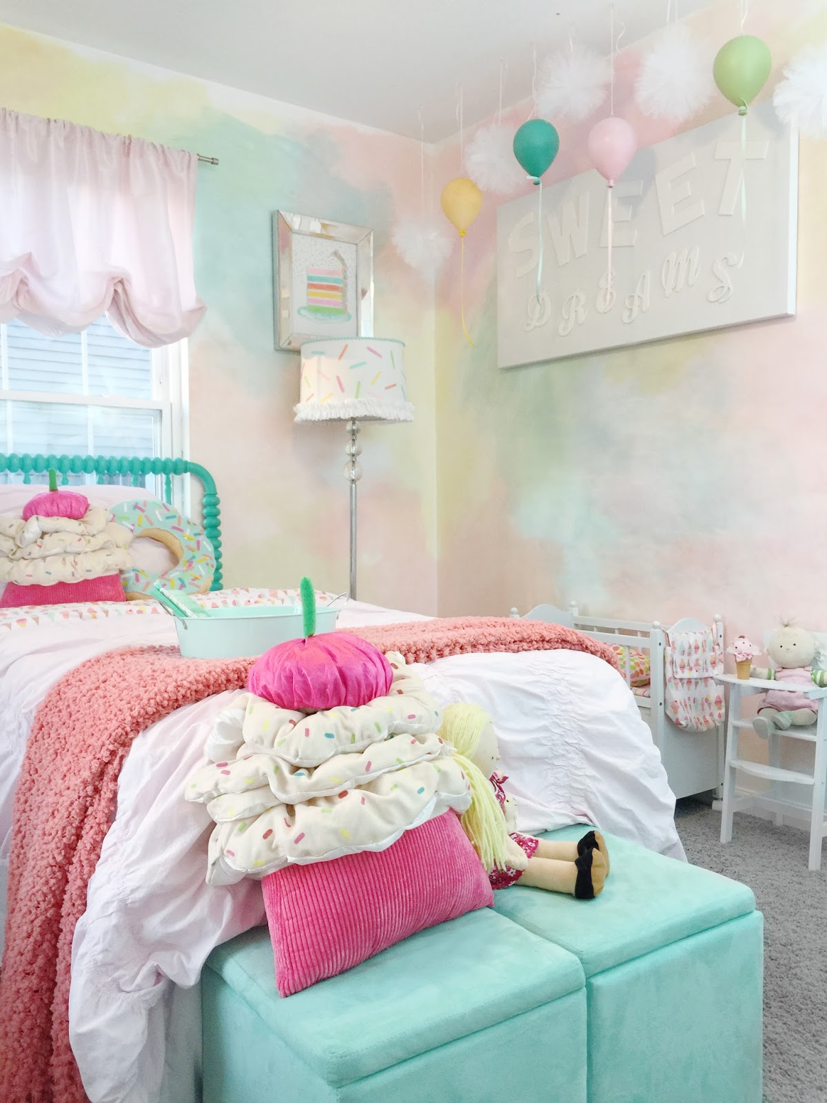 the Creative Orchard DECORATE SWEET DREAMS Bedroom REVEAL (ORC Week 6)
