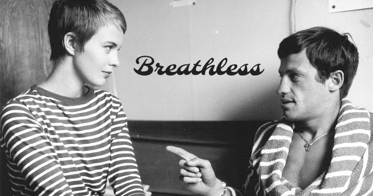 A Vintage Nerd, Vintage Blog, Classic Film Blog, Breathless, 1960 Jean Seberg, French Films, Vintage Movie Recommendation, 1960s Films, Old Hollywood Blog