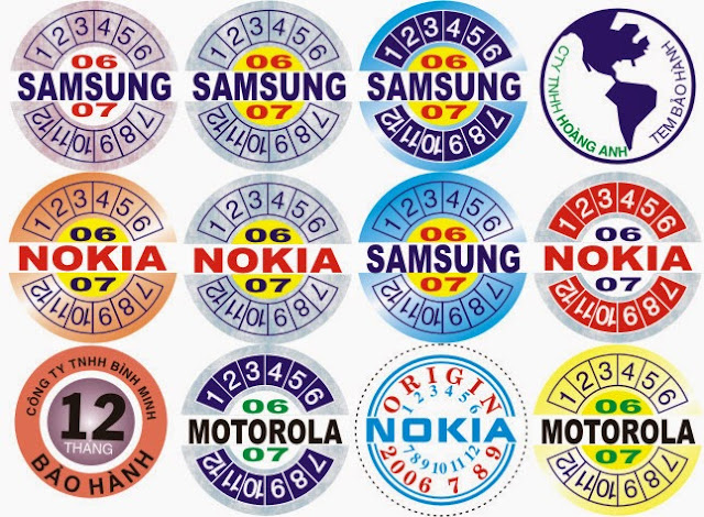 in tem bảo hành tại Đà Nẵng