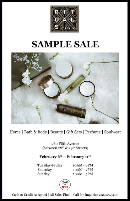 sample sale rituals sample sale rituals