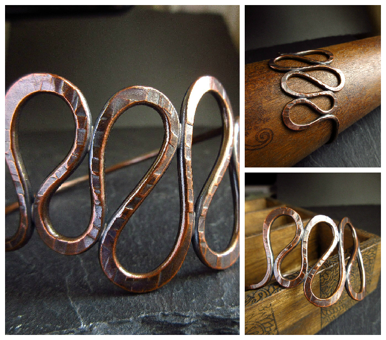 A New Copper Loop Bangle And How I Made It