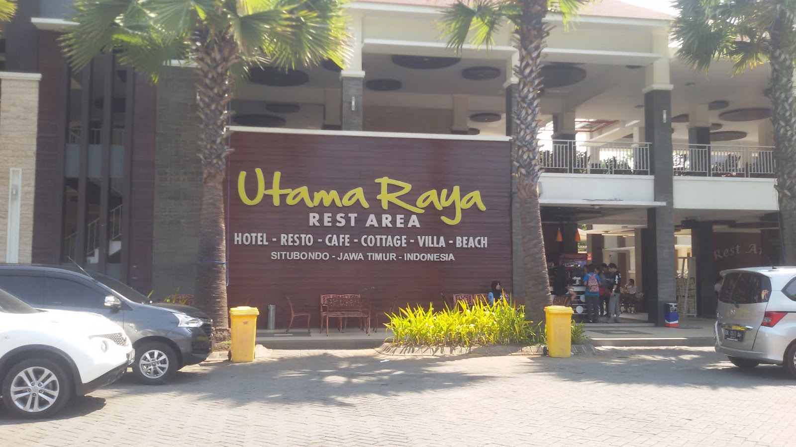 Utama Raya Rest Area, Hotel Dan Wisata Pantai Dalam Satu Kawasan