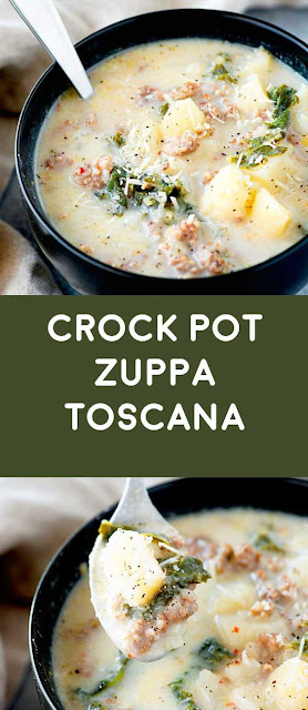 CROCK POT ZUPPA TOSCANA by , Crock Pot Recipes 2018-10-4
