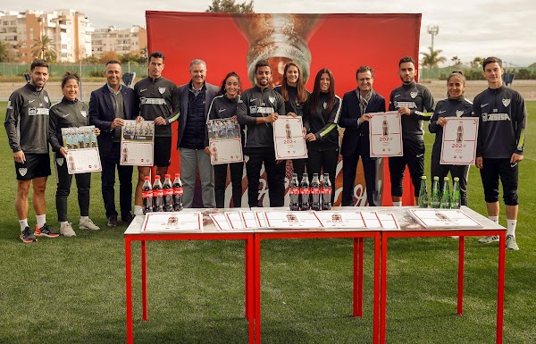 El Málaga Genuine incluido en el calendario Coca-Cola