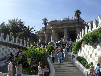 Park Guell, Barcelona, by Antoni Gaudi