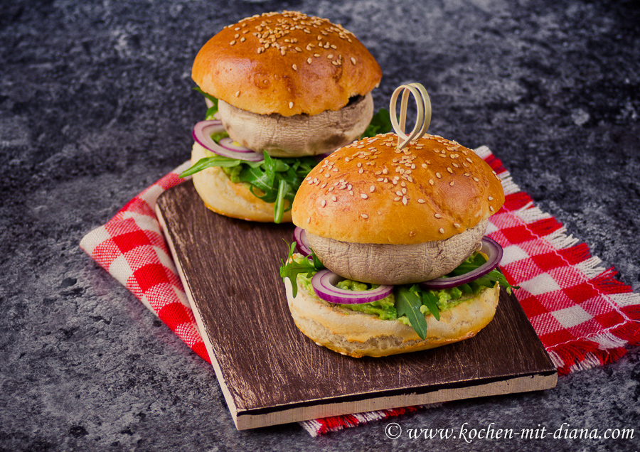 Vegetarische Burger | Kochen mit Diana