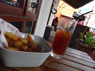 Iced Coffee & Potato Iced Coffee & Potato