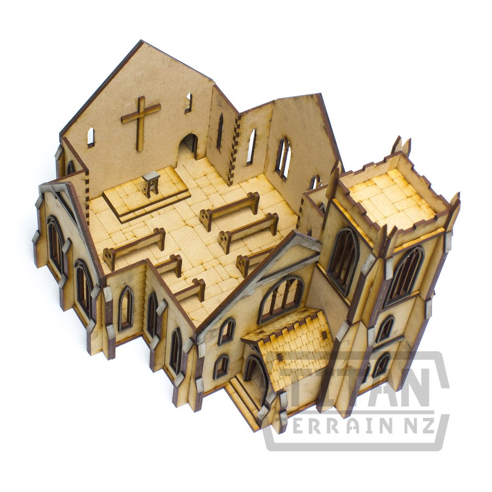 Tabletop Fix Titan Terrain NZ New Church Release