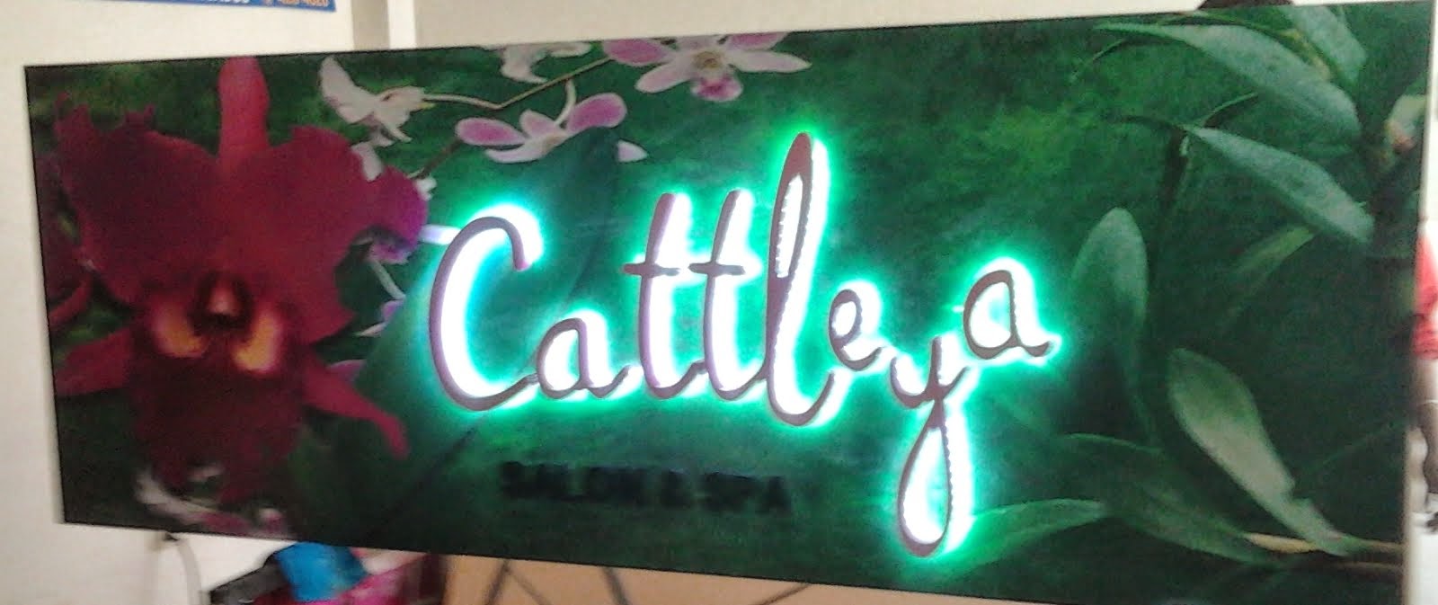 Letrero Retroiluminado - Cattleya