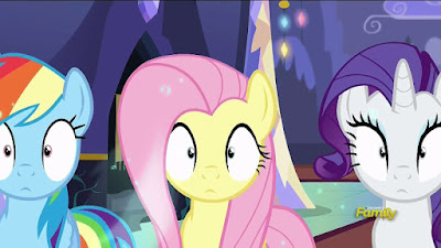 Rainbow, Fluttershy and Rarity under mind control