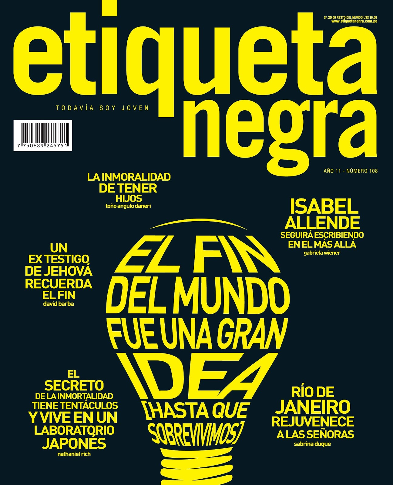 LIBROS - Librerías San Francisco: Revista: Etiqueta Negra - Diciembre